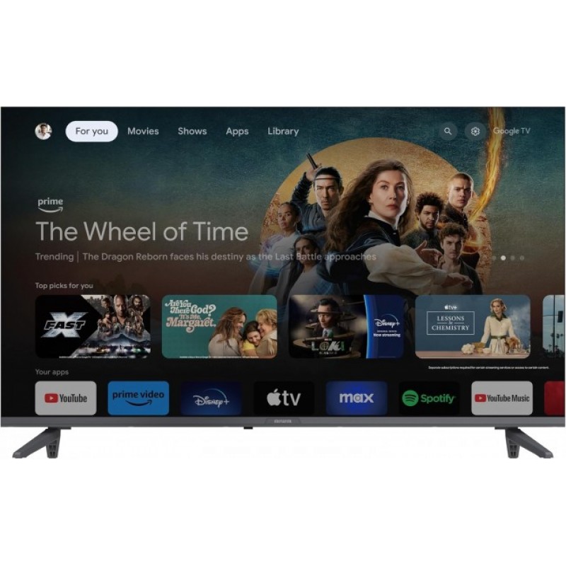 Aiwa 43GO70804UHD Google TV 4K ULTRA HD DLED 43'' 